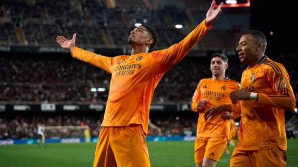 Real Madrid’s 10-Man Comeback Stuns Valencia at Mestalla